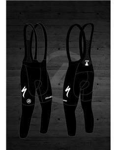 CULOTTE LARGO CICLOESPAI TERRA20 NEGRO/BLANCO