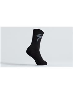 CALCETIN SPECIALIZED MERINO ALTOS MIDWEIGHT LOGO