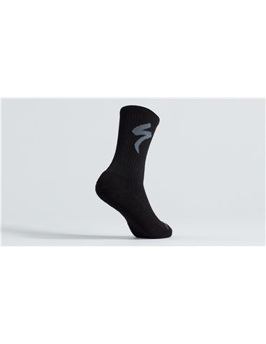 CALCETIN SPECIALIZED MERINO ALTOS MIDWEIGHT LOGO