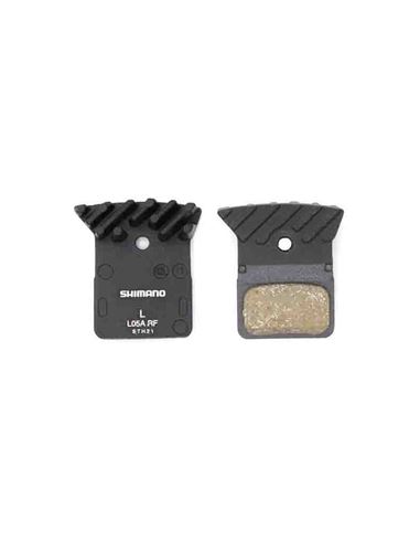 PASTILLAS DISCO SHIMANO RESINA L05A CON ALETAS