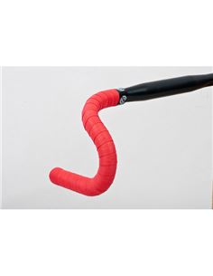 CINTA MANILLAR BIKERIBBON NEW CORK GEL ROJO