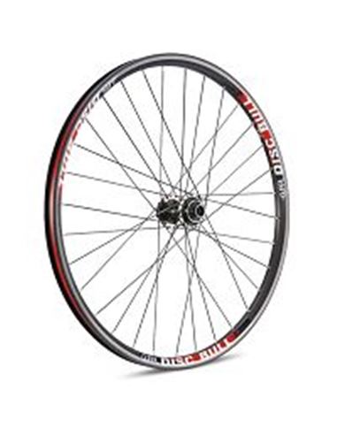 RUEDA DISC BULL NEGRA C/EJE 20 MM DELANT