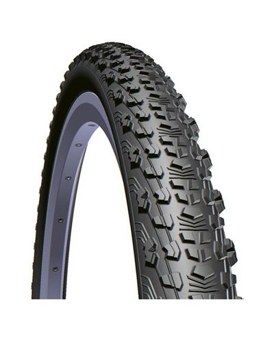 CUBIERTA MITAS V85 OCELOT 700 X 38C NEGRA