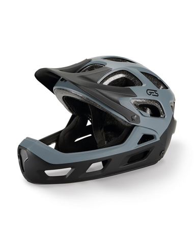 CASCO GES D-SCENT T-L 54-60CM 530GR NEGRO/GRIS