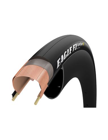 CUBIERTA GOODYEAR EAGLE F1 SUPERSPORT R 700X28 TUBELESS NEG.