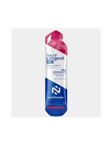 GEL NUTRINOVEX LONGOVIT GEL 75GR FRUTOS DEL BOSQUE