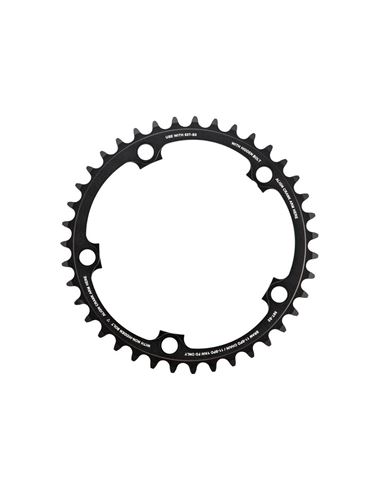 SRM PLATO ROAD RED22 39 DIENTES 11V 130 BCD BLACK