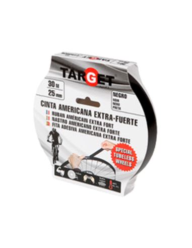 CINTA LLANTA TUBELESS TARGET 30M X 25MM