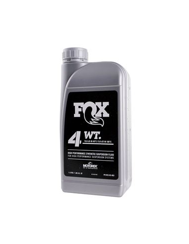 ACEITE SUSPENSIÓN FOX 4WT FLUID 1L FLUIDO ORIGINAL HIDRÁUL.