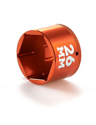 HERRAMIENTA HEXAGONAL FOX TOPCAP 26MM