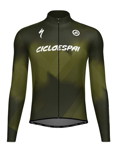 MAILLOT M/L CICLOESPAI TERRA RECYCLING WPS VERDE