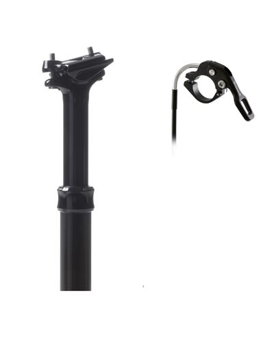 TIJA TELESCOPICA TRANZX CABLE INTERNO 31,6X412 125MM