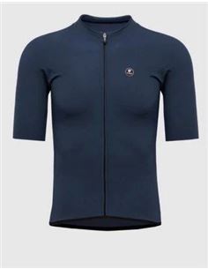 MAILLOT CICLISMO PISSEI PRIMA PELLE MANGA CORTA AZUL MARINO