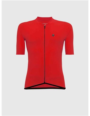 MAILLOT CICLISMO PISSEI PRIMA PELLE MANGA CORTA ROJO T.L