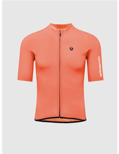 MAILLOT CICLISMO PISSEI PRIMAPELLE LTD MANDARINA MANGA CORTA