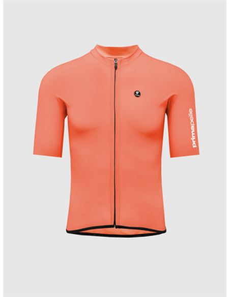 MAILLOT CICLISMO PISSEI PRIMAPELLE LTD MANDARINA MANGA CORTA