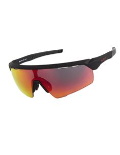 GAFAS ELTIN KILLER NEGRO MATE LENTE ROJO ESPEJO