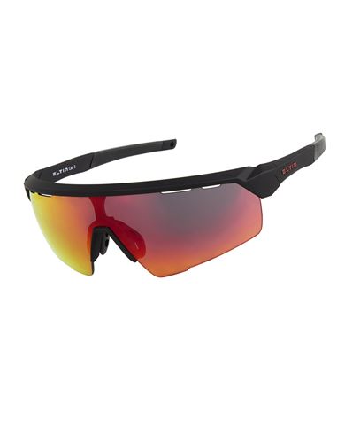 GAFAS ELTIN KILLER NEGRO MATE LENTE ROJO ESPEJO