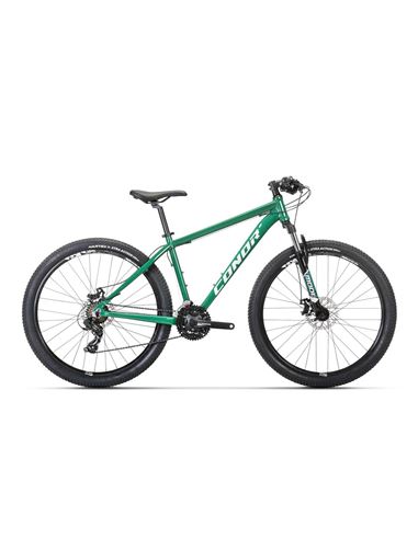 Bicicleta Conor 5400 27,5 pulgadas verde Green tallas SM MD LA