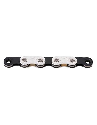 CADENA KMC X FLAT T-TYPE 12-13VELOCIDADES BLACK SILVER
