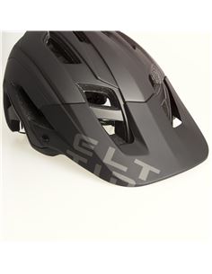 CASCO MTB HEY! NEGRO MATE Y GRIS ANTRACITA