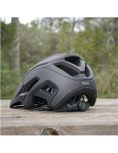 CASCO MTB HEY! NEGRO MATE Y GRIS ANTRACITA 2