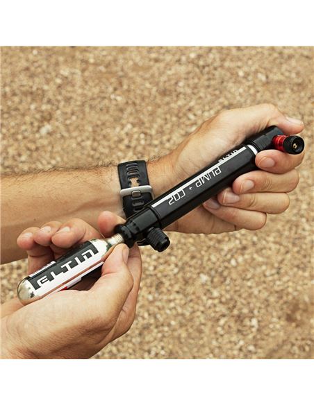 HINCHADOR ELTIN MINI PUMP CON VÁLVULA ADAPTADOR Y BOTELLA CO