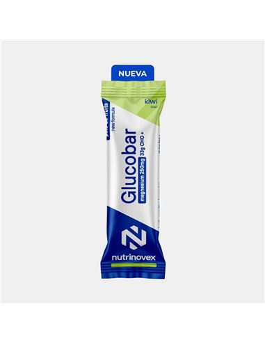 BARRITAS NUTRINOVEX GLUCOBAR CON MAGNESIO 250MG KIWI