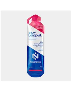 GEL NUTRINOVEX LONGOVIT 360 FRUTOS DEL BOSQUE 45G