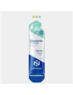 GLUCOMIN HYDROGEL NUTRINOVEX 25GR CHO SABOR EUCALIPTO MENTOL