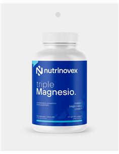 BOTE TRIPLE MAGNESIO NUTRINOVEX 120 CAPSULAS