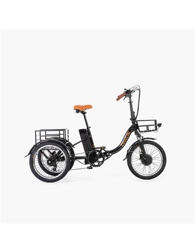 TRICICLO ELECTRICO BIWBIK PARIS NEGRO 432WH
