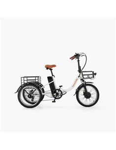 TRICICLO ELECTRICO BIWBIK PARIS BLANCO 432WH