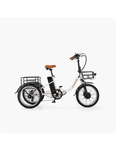 TRICICLO ELECTRICO BIWBIK PARIS BLANCO 432WH