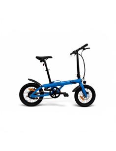 BICICLETA ELECTRICA PLEGABLE 16" BIWBIK RUBUS AZUL