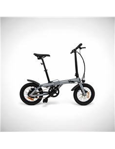 BICICLETA ELECTRICA PLEGABLE 16" BIWBIK RUBUS GRIS ANTRACITA