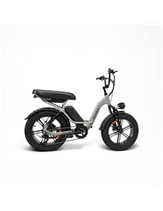 BICICLETA ELECTRICA URBANA BIWBIK ALPHA 20" 648WH FAT GRIS