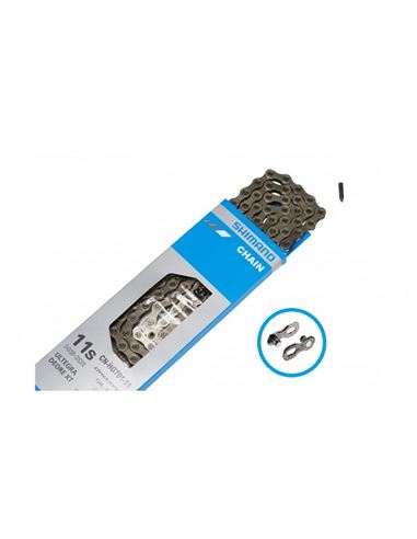 CADENA SHIMANO CN-HG701 138 ESLABONES 11VEL. CON QUIK LINK