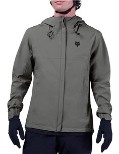 Chaqueta impermeable Fox Racing Ranger de 2,5 capas gris peltre para MTB con membrana 10K-5K.jpg