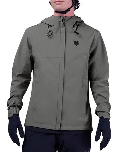 Chaqueta impermeable Fox Racing Ranger de 2,5 capas gris peltre para MTB con membrana 10K-5K.jpg