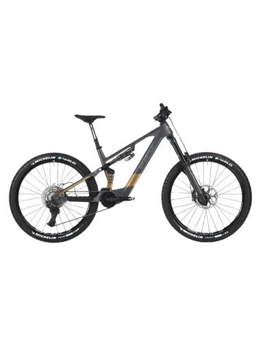 Bicicleta eléctrica Whistle AXRC 8.6 DJI Avinox M2S color antracita titanio con cuadro Full Carbon Toray T700 y ruedas de 29 pul