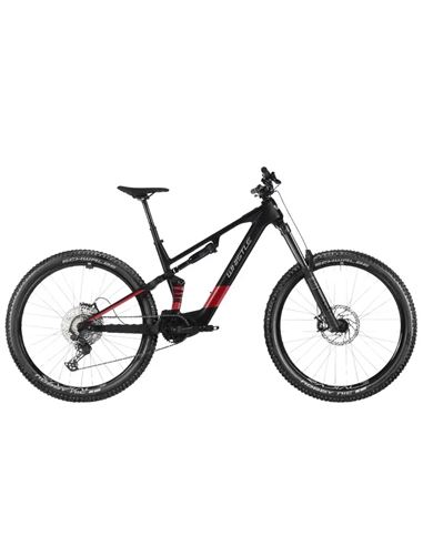 Bicicleta eléctrica Whistle AXRC 6.6 DJI Avinox M2S color negro rojo con cuadro Full Carbon Toray T700 y ruedas de 29 pulgadas.j