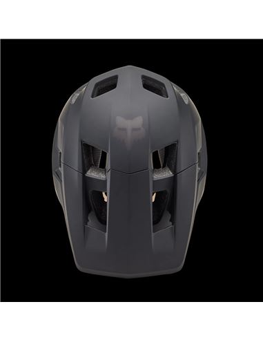 VISTA SUPERIOR CASCO FOX RACING DROPFRAME NEGRO