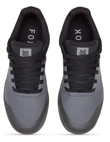 ZAPATILLAS FOX RACING UNION CANVAS GRIS PARA MTB Y CORDONES