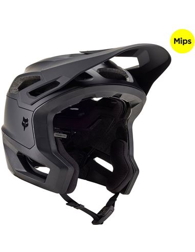 Casco Fox Racing Dropframe Pro negro para MTB con MIPS®, BOA® y cobertura 3-4.jpg