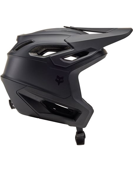 LATERAL CASCO FOX RACING DROPFRAME PRO NEGRO PARA MTB