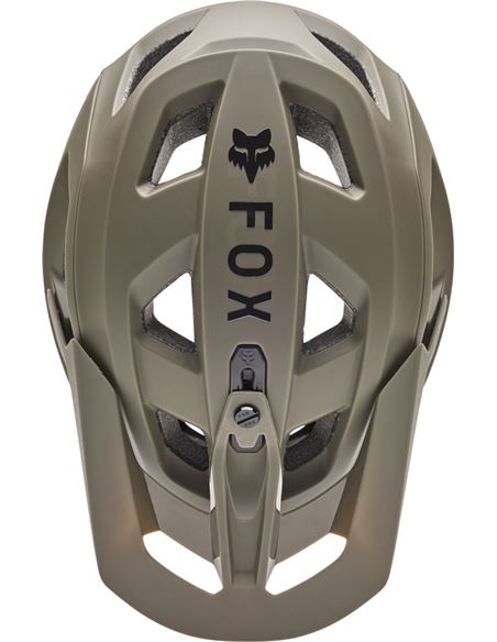 VISTA-SUPERIOR-CASCO FOX RACING SPEEDFRAME SOLID VERDE
