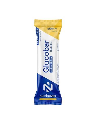 BARRITAS NUTRINOVEX GLUCOBAR SODIO 320MG. PLATANO
