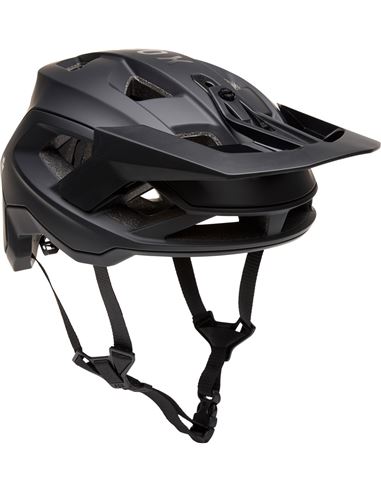 CASCO FOX RACING SPEEDFRAME SOLID NEGRO PARA MTB FRONTAL