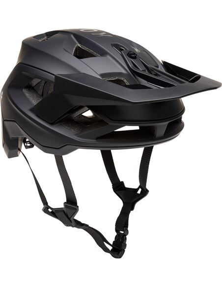 CASCO FOX RACING SPEEDFRAME SOLID NEGRO PARA MTB FRONTAL